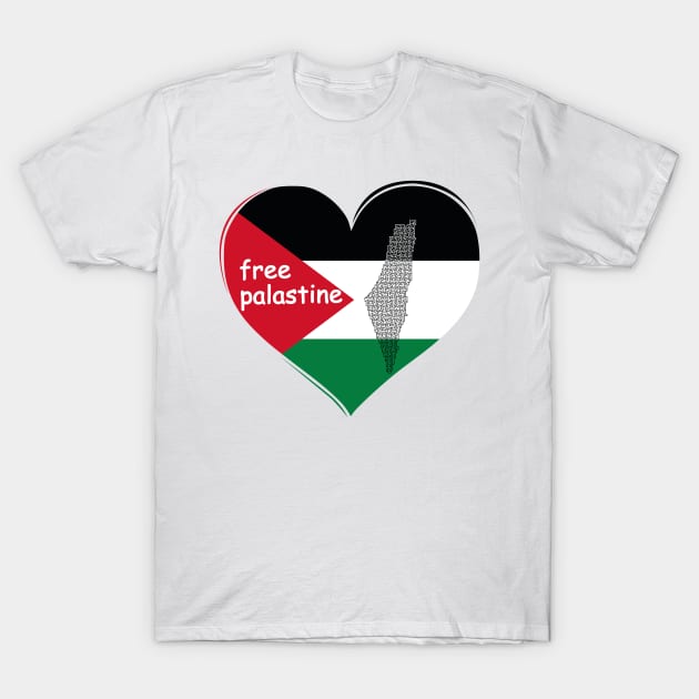 Free Palestine T-Shirt by Ahmed ALaa